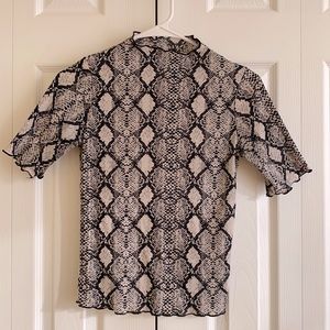 Snakeskin T-shirt